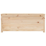 Storage Box 110x50x45.5 cm Solid Wood Pine 823539