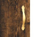 Highboard Smoked Oak 69.5x34x180 cm Engineered Wood 3198262