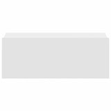 Floating Nightstands 2 pcs White 40x30x15cm Engineered Wood 800307
