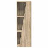 Side Shelf Sonoma Oak 33 x 32 x 100.5 cm Engineered Wood 892419