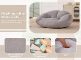 GOMYWAY Bean Bag Chair, Shell-Shaped Bean Bag Couch for Adults, Giant Bean Sofa with High-Rebound W2678P385460