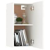 3 Piece TV Cabinet Set White Engineered Wood 3078657