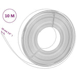 Garden Edgings 4 pcs Grey 10 m 10 cm Polyethylene 3155430