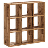 Bookcase Old Wood 102x32x102 cm Engineered Wood 852823