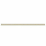 Wall Shelves 2 pcs White and Sonoma Oak 115x9x3 cm 326693