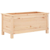Garden Planter 82.5x40x39 cm Solid Wood Pine 825254
