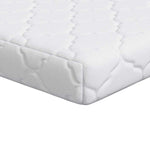 Mattress with Coconut Layer White 120 x 60 cm PU Foam 4106376