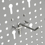 145351 Wall-mounted Peg Boards 3 pcs 40x58 cm Steel