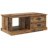Coffee Table Old Wood 90 x 50 x 35 cm Engineered Wood 881361