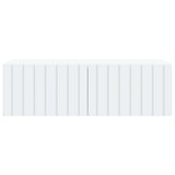 Wall-Mounted TV Cabinet White 98 x 41 x 30 cm Engineered Wood 898355
