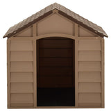 Dog House Brown 71x71.5x68 cm PP 316180