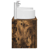 Bathroom Furniture Set 3 pcs Smoked Oak 49.5 x 44.5 x 65.5 cm 3405959