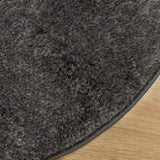 Rug ISTAN High Pile Shiny Look Anthracite 200 cm 375649