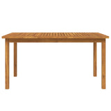 7 Piece Garden Dining Set Solid Wood Acacia 3206278