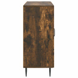 Sideboard Smoked Oak 89 x 34.5 x 80 cm Engineered Wood 894880