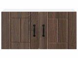 Wall Cabinet LUCCA Brown Oak 60 x 31 x 40 cm Engineered Wood 884928