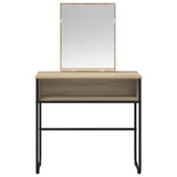 Dressing Table Sonoma Oak 81 x 40 x 131 cm Engineered Wood 8007690