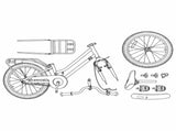 Kids Bike 18 Inches for 5-7 Years Old Black 42009280