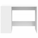 Desk White 102x50x75 cm Engineered Wood 840541
