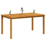 Garden Table 150x90x74 cm Solid Acacia Wood 44105