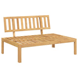 Sofa Set Plain Anthracite 120 x 80 x 69 cm Solid Acacia Wood 3418206