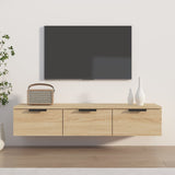Wall Cabinet Sonoma Oak 102x30x20 cm Engineered Wood 811406