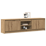 TV Units 2 pcs Brown 180 x 34 x 50 cm Engineered wood 3378505
