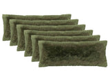 Cushion with Pillow HEERLEN 6 pcs Green PV Fleece 925937
