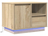 Bedside Cabinet Sonoma Oak 50 x 34.5 x 50 cm Engineered wood 869582