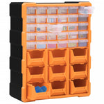 ZNTS Multi-drawer Organiser with 39 Drawers 38x16x47 cm 149603