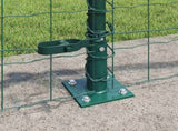 Welded Wire Fence with Concrete Base 50 x 0.4 m 3350872