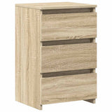 Bed Cabinets 2 pcs Sonoma Oak 40x35x62.5 cm Engineered Wood 806218