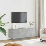 TV Cabinet Concrete Grey 100x35x40 cm Engineered Wood 804440