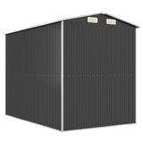 Garden Shed Anthracite 192x274x223 cm Galvanised Steel 3147450