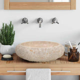 Sink 40x12 cm Marble Cream 142777