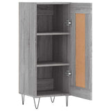 Sideboard Grey Sonoma 34.5x34x90 cm Engineered Wood 830442