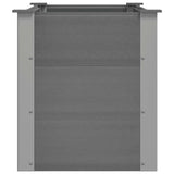 Garden Raised Bed WPC 100x50x54 cm Grey 43603
