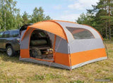 Tailgate Tent with Rainfly Water-resistant Grey and Orange 42028545