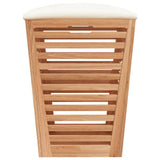 Bathroom Stool 40.5x40.5x56 cm Solid Wood Walnut 350352