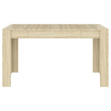 Dining Table Sonoma Oak 140x74.5x76 cm Engineered Wood 804205