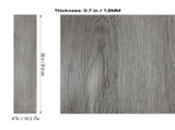 5m Floor Planks Tiles Self Adhesive Wood Effect Vinyl Flooring Bathroom Decor 91782588