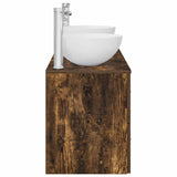 Bathroom Cabinet Set 3 pcs Smoked Oak 49.5 x 35 x 63 cm 3405799