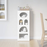 Sideboard White 40 x 35 x 100.5 cm Engineered Wood 891294