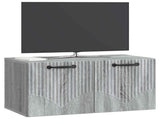 Wall-Mounted TV Cabinet Grey Sonoma 59.5 x 31 x 30 cm 899051