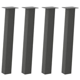 Console Table Legs 4 pcs Anthracite 72 cm Steel 4012506