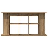 Aquarium Stand Artisan Oak 120x40x60 cm Engineered Wood 857277