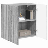 TV Wall Cabinet Grey Sonoma 59.5 x 31 x 60 cm Engineered Wood 892355