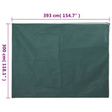 Plant Fleece Covers with Zip 4 pcs 70 g/m 3.93x3 m 3203573