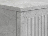 Bathroom Sink Cabinet EDE Concrete Grey 82 x 41x 59 cm 895918