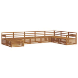 Outdoor Sofa Set 8 pcs Natural 3373924